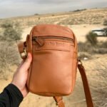 Leather Kartel Black Classic Sling Bag